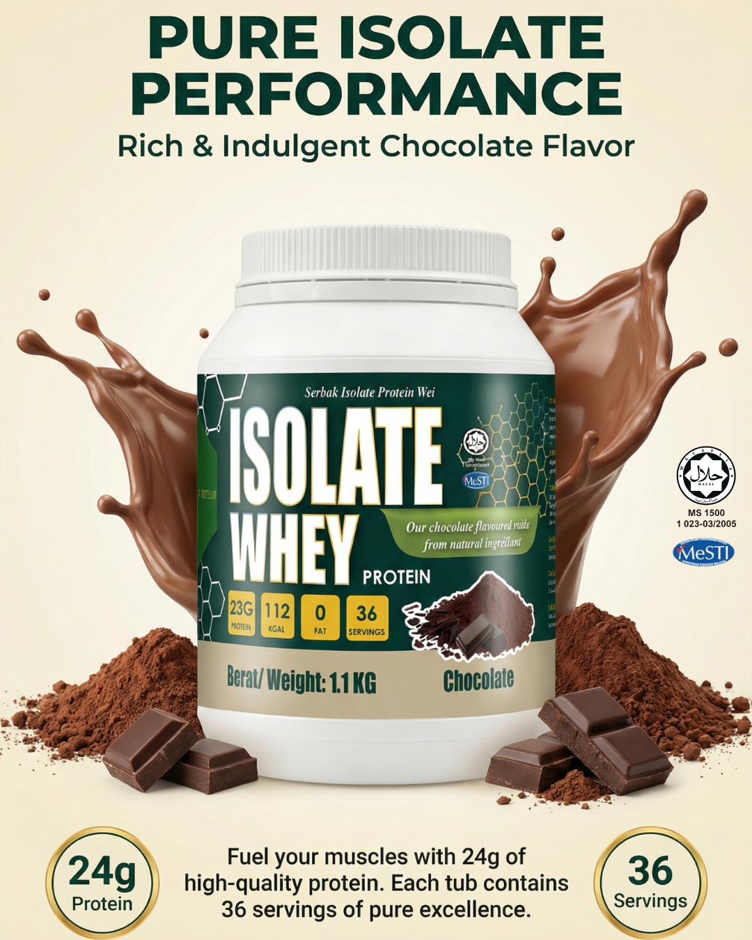 TSI Isolate Chocolate