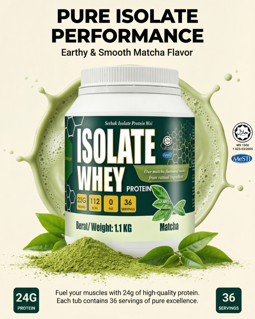 TSI Isolate Matcha